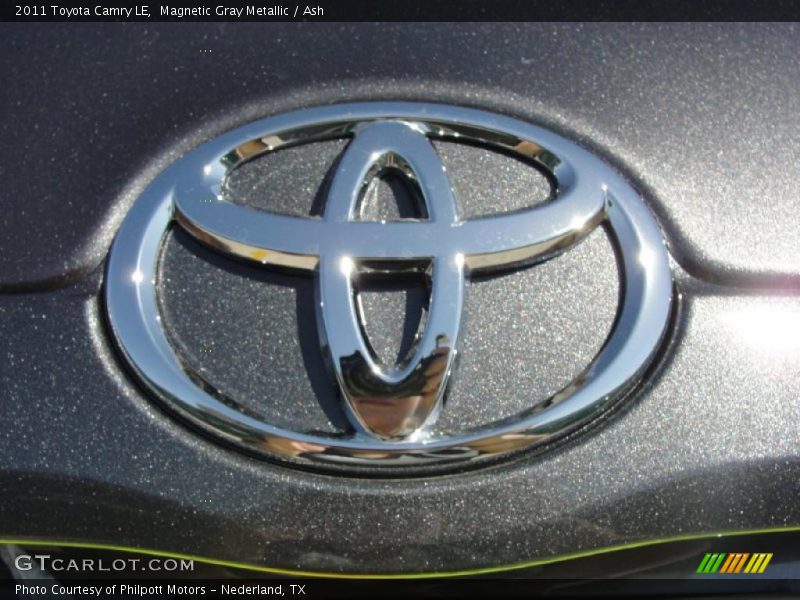 Magnetic Gray Metallic / Ash 2011 Toyota Camry LE
