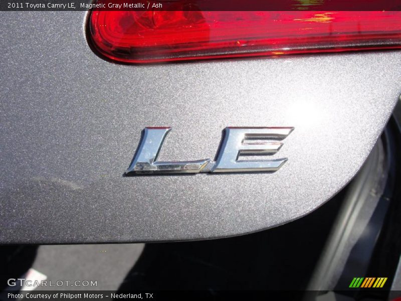 Magnetic Gray Metallic / Ash 2011 Toyota Camry LE