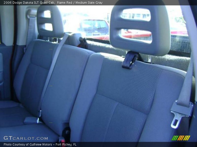 Flame Red / Medium Slate Gray 2006 Dodge Dakota SLT Quad Cab