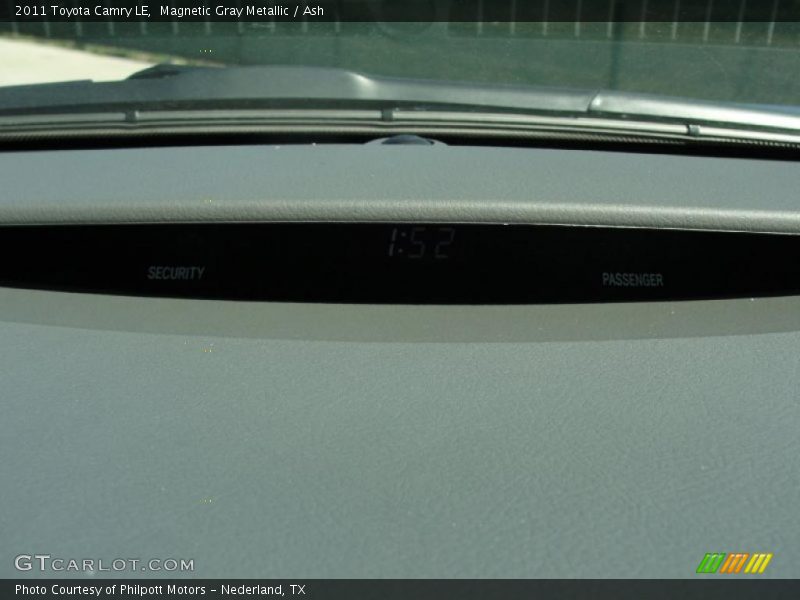 Magnetic Gray Metallic / Ash 2011 Toyota Camry LE