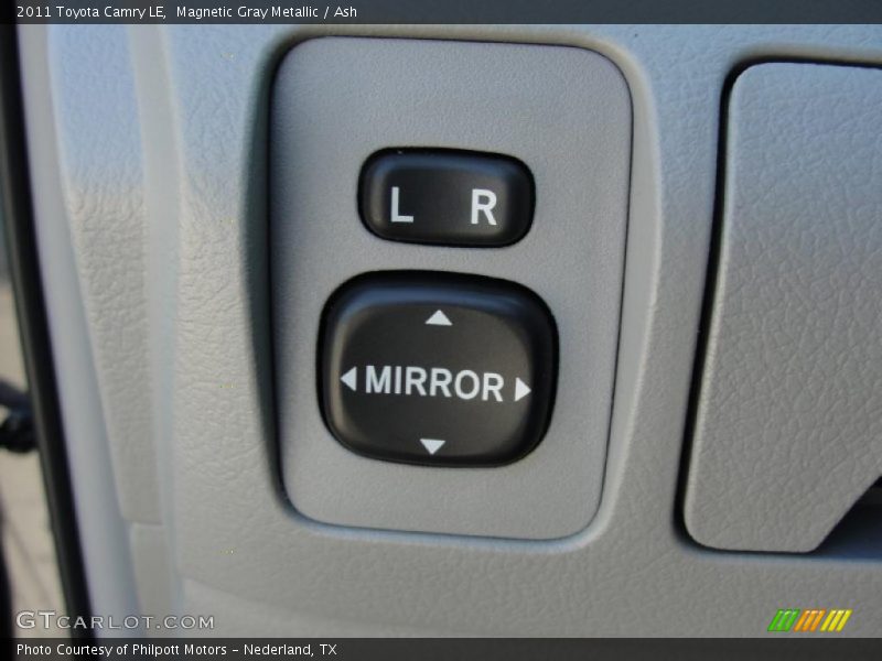 Magnetic Gray Metallic / Ash 2011 Toyota Camry LE