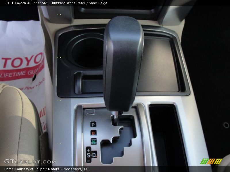 Blizzard White Pearl / Sand Beige 2011 Toyota 4Runner SR5