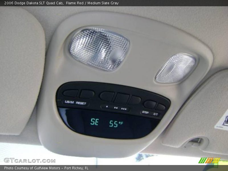 Flame Red / Medium Slate Gray 2006 Dodge Dakota SLT Quad Cab