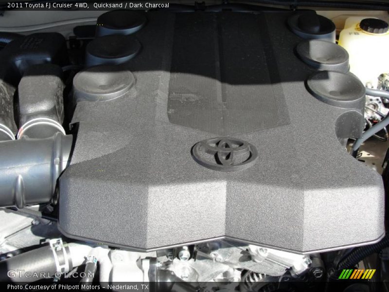 Quicksand / Dark Charcoal 2011 Toyota FJ Cruiser 4WD