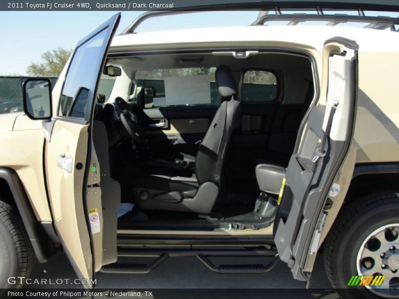 Quicksand / Dark Charcoal 2011 Toyota FJ Cruiser 4WD