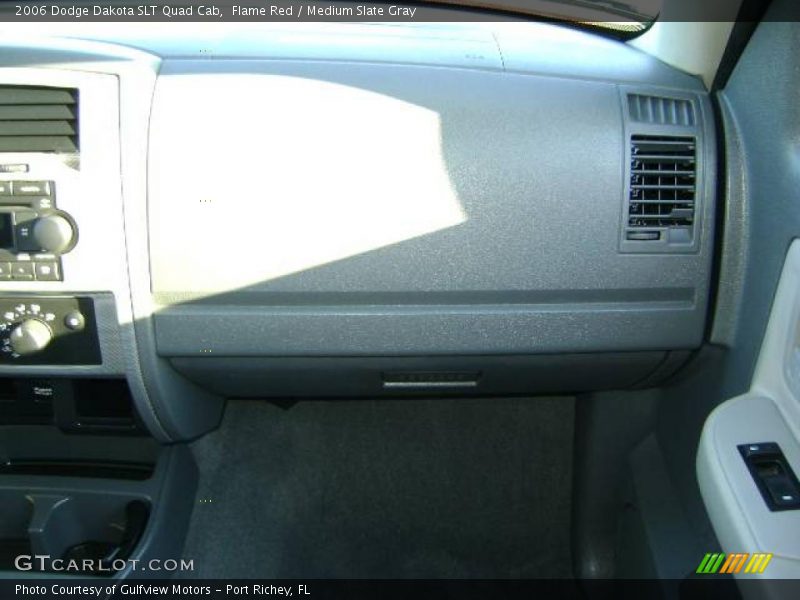 Flame Red / Medium Slate Gray 2006 Dodge Dakota SLT Quad Cab