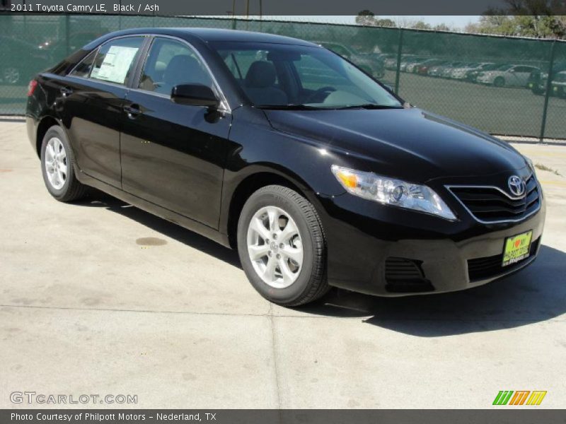 Black / Ash 2011 Toyota Camry LE