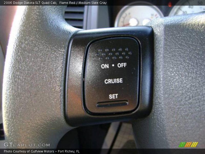 Flame Red / Medium Slate Gray 2006 Dodge Dakota SLT Quad Cab
