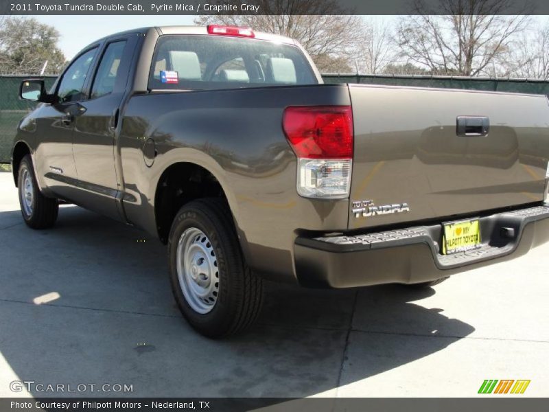 Pyrite Mica / Graphite Gray 2011 Toyota Tundra Double Cab