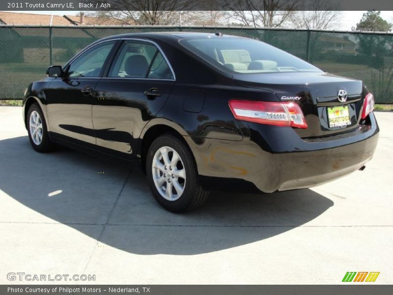 Black / Ash 2011 Toyota Camry LE