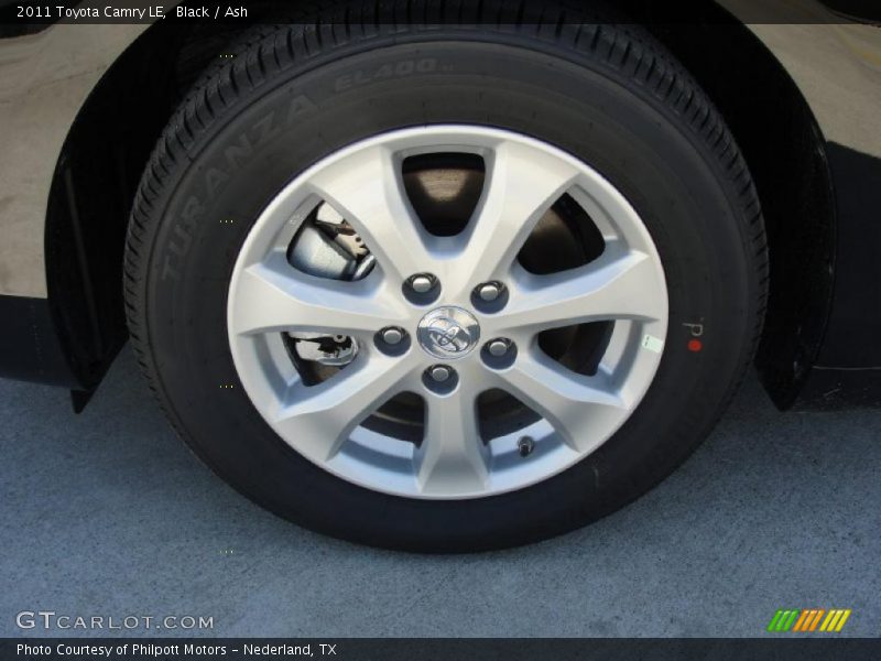Black / Ash 2011 Toyota Camry LE
