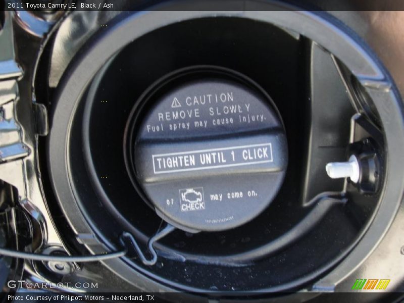 Black / Ash 2011 Toyota Camry LE