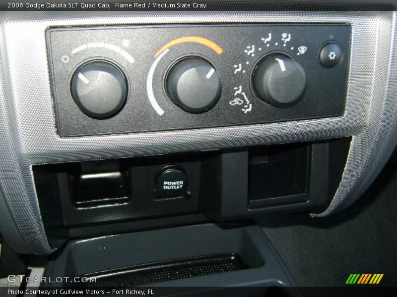 Flame Red / Medium Slate Gray 2006 Dodge Dakota SLT Quad Cab