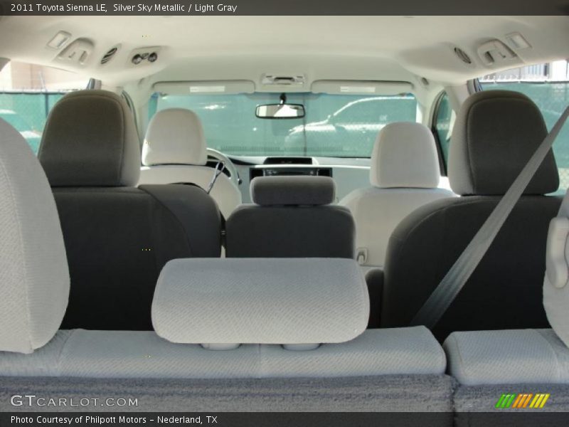 Silver Sky Metallic / Light Gray 2011 Toyota Sienna LE