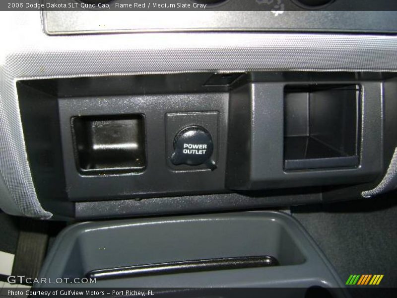 Flame Red / Medium Slate Gray 2006 Dodge Dakota SLT Quad Cab