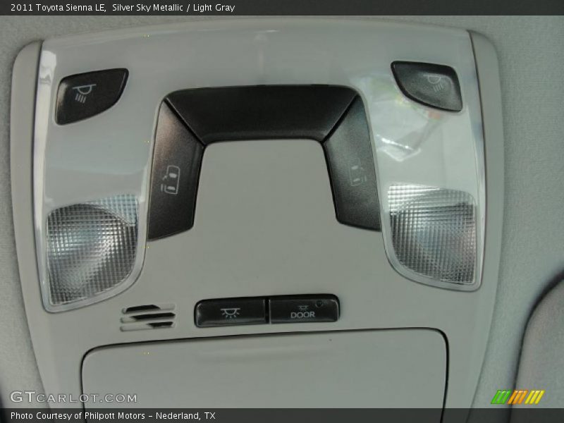 Silver Sky Metallic / Light Gray 2011 Toyota Sienna LE