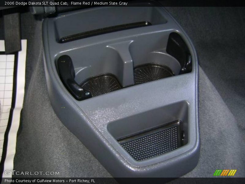 Flame Red / Medium Slate Gray 2006 Dodge Dakota SLT Quad Cab