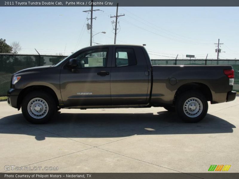 Pyrite Mica / Graphite Gray 2011 Toyota Tundra Double Cab
