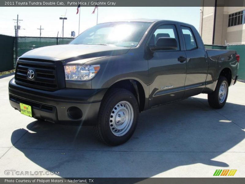 Pyrite Mica / Graphite Gray 2011 Toyota Tundra Double Cab
