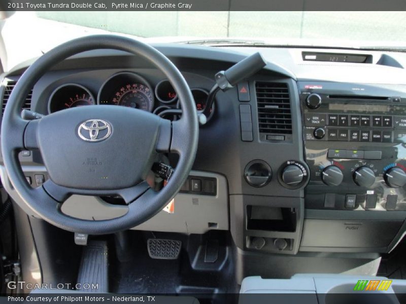 Pyrite Mica / Graphite Gray 2011 Toyota Tundra Double Cab