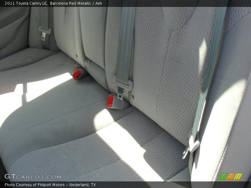 Barcelona Red Metallic / Ash 2011 Toyota Camry LE