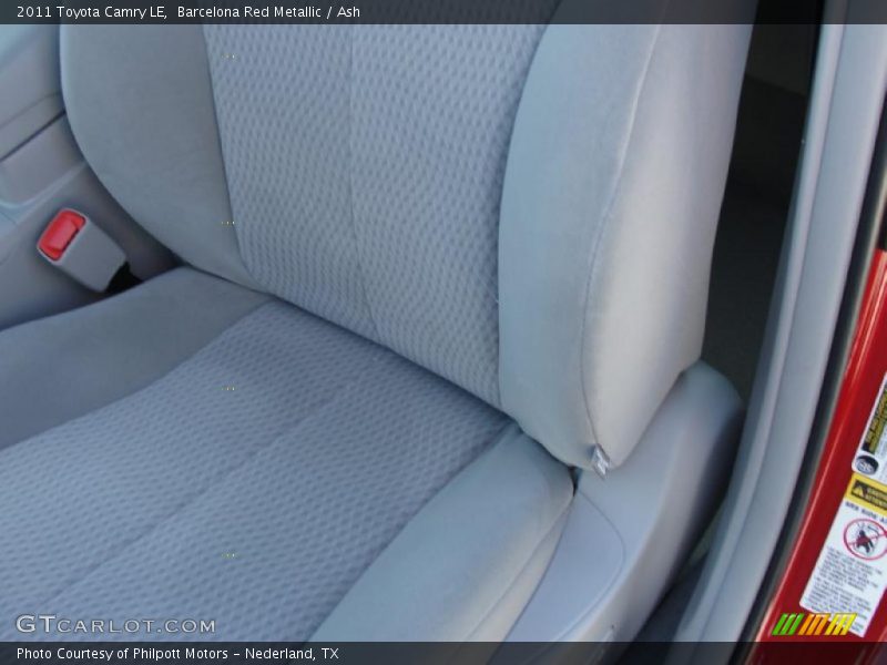 Barcelona Red Metallic / Ash 2011 Toyota Camry LE