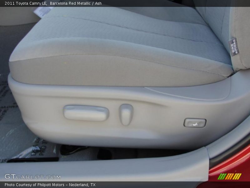 Barcelona Red Metallic / Ash 2011 Toyota Camry LE
