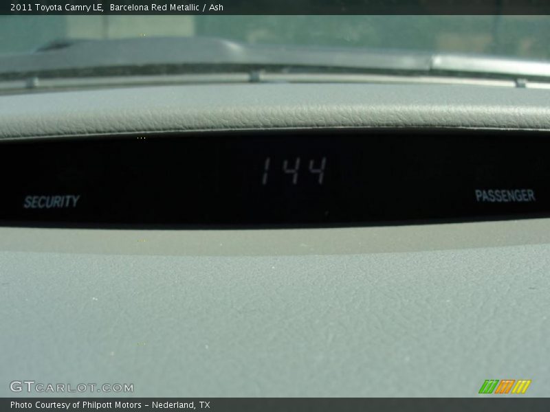 Barcelona Red Metallic / Ash 2011 Toyota Camry LE