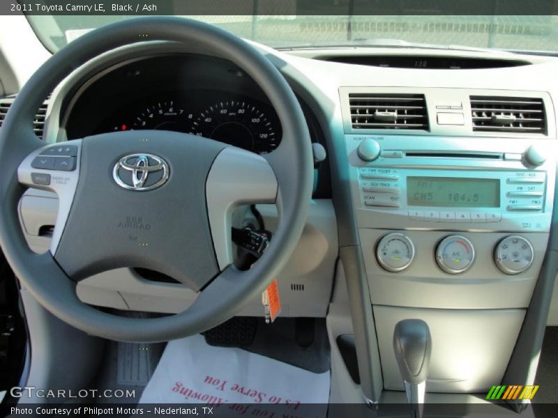 Black / Ash 2011 Toyota Camry LE
