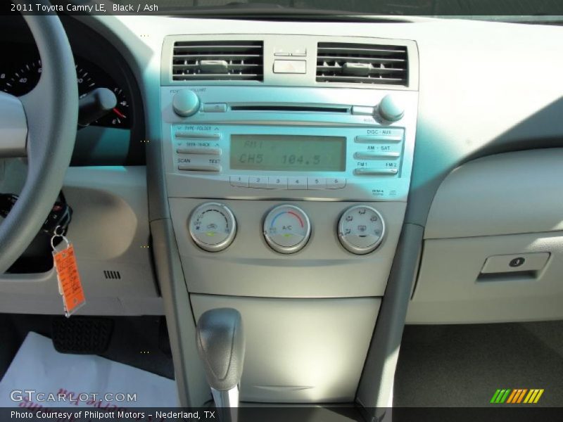 Black / Ash 2011 Toyota Camry LE