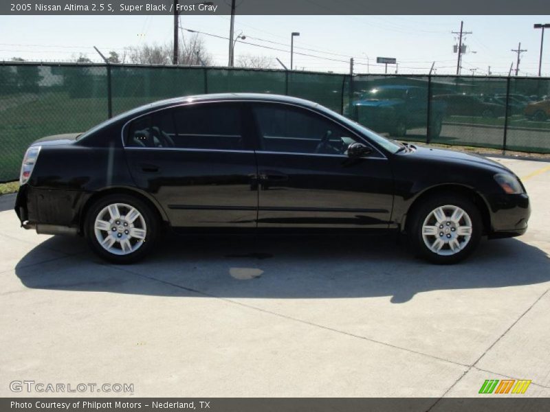 Super Black / Frost Gray 2005 Nissan Altima 2.5 S