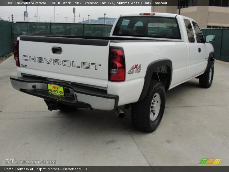 Summit White / Dark Charcoal 2006 Chevrolet Silverado 2500HD Work Truck Extended Cab 4x4