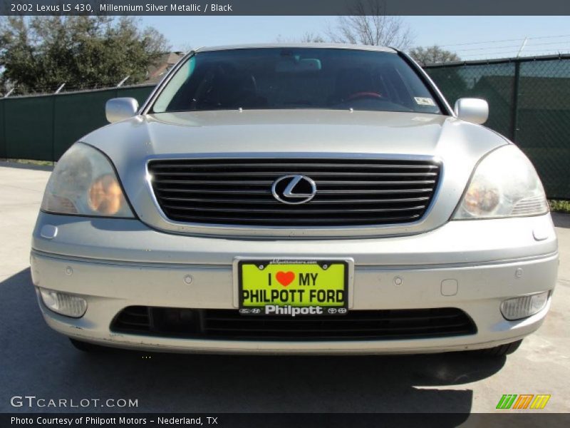 Millennium Silver Metallic / Black 2002 Lexus LS 430