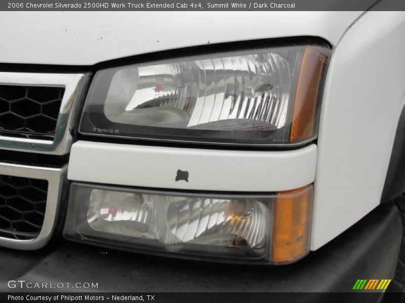 Summit White / Dark Charcoal 2006 Chevrolet Silverado 2500HD Work Truck Extended Cab 4x4