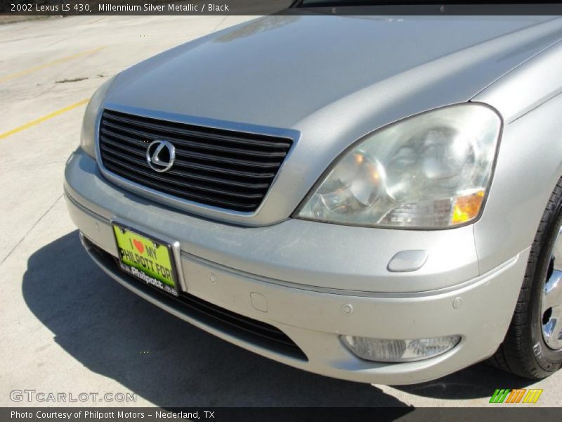 Millennium Silver Metallic / Black 2002 Lexus LS 430