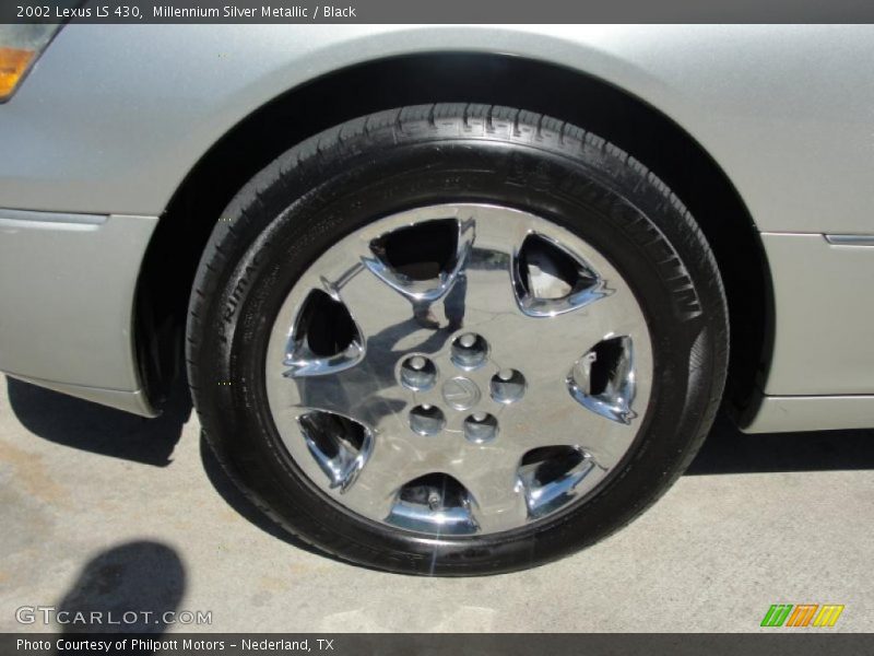 Millennium Silver Metallic / Black 2002 Lexus LS 430
