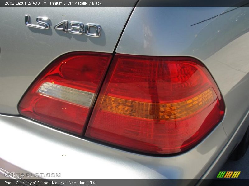 Millennium Silver Metallic / Black 2002 Lexus LS 430