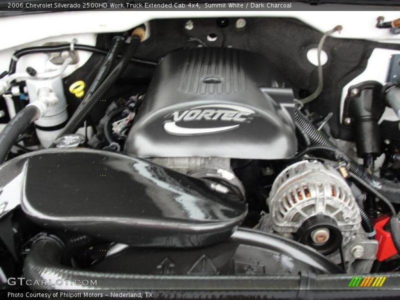 2006 Silverado 2500HD Work Truck Extended Cab 4x4 Engine - 6.0 Liter OHV 16-Valve Vortec V8