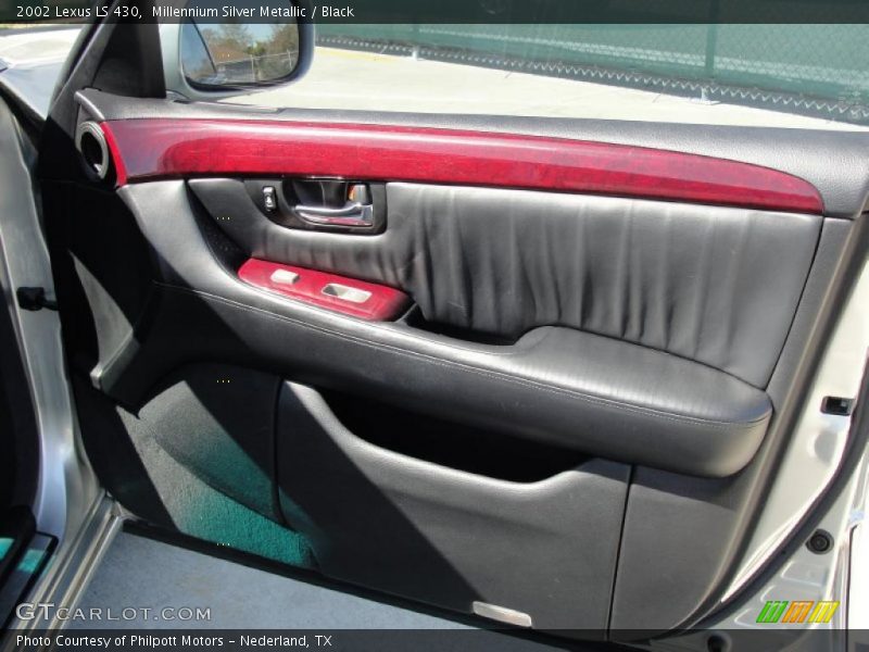 Millennium Silver Metallic / Black 2002 Lexus LS 430