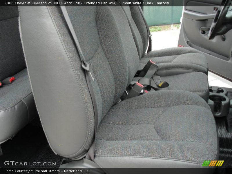  2006 Silverado 2500HD Work Truck Extended Cab 4x4 Dark Charcoal Interior