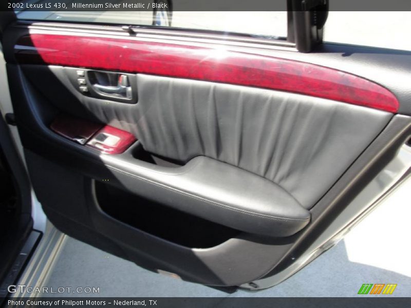 Millennium Silver Metallic / Black 2002 Lexus LS 430