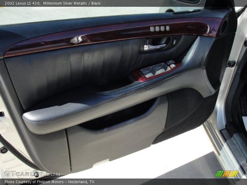 Millennium Silver Metallic / Black 2002 Lexus LS 430