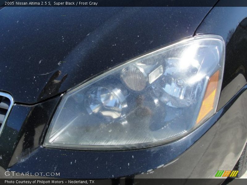 Super Black / Frost Gray 2005 Nissan Altima 2.5 S