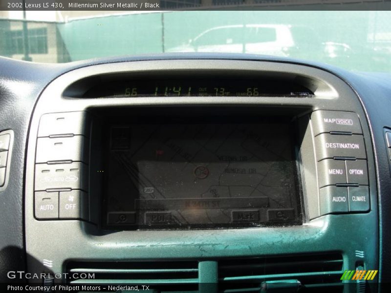 Millennium Silver Metallic / Black 2002 Lexus LS 430