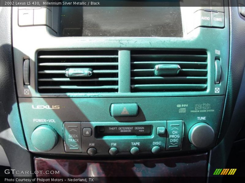 Millennium Silver Metallic / Black 2002 Lexus LS 430