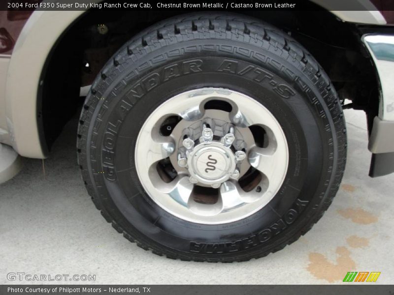  2004 F350 Super Duty King Ranch Crew Cab Wheel