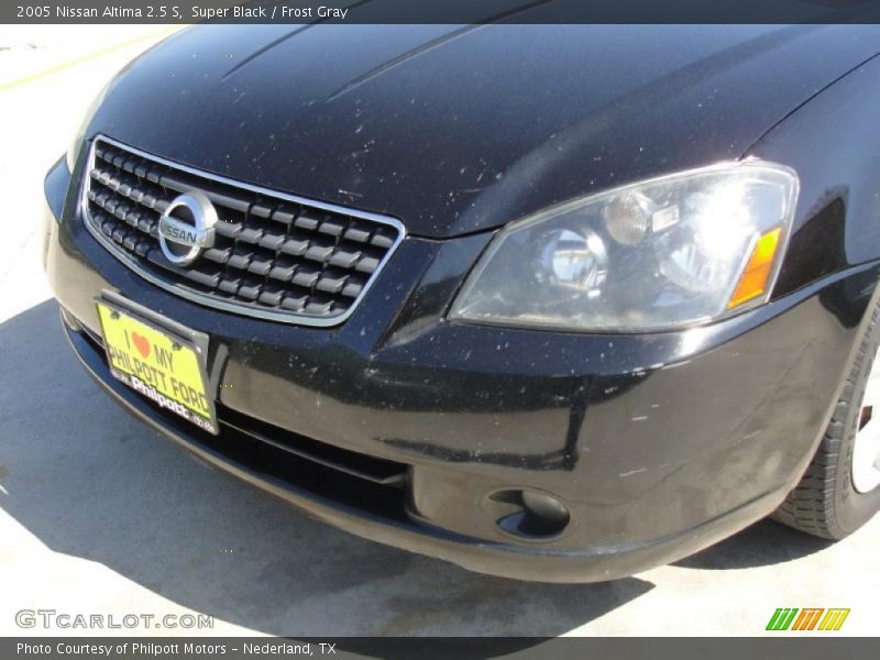 Super Black / Frost Gray 2005 Nissan Altima 2.5 S