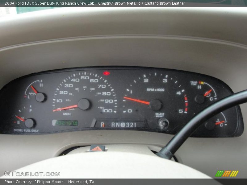  2004 F350 Super Duty King Ranch Crew Cab King Ranch Crew Cab Gauges