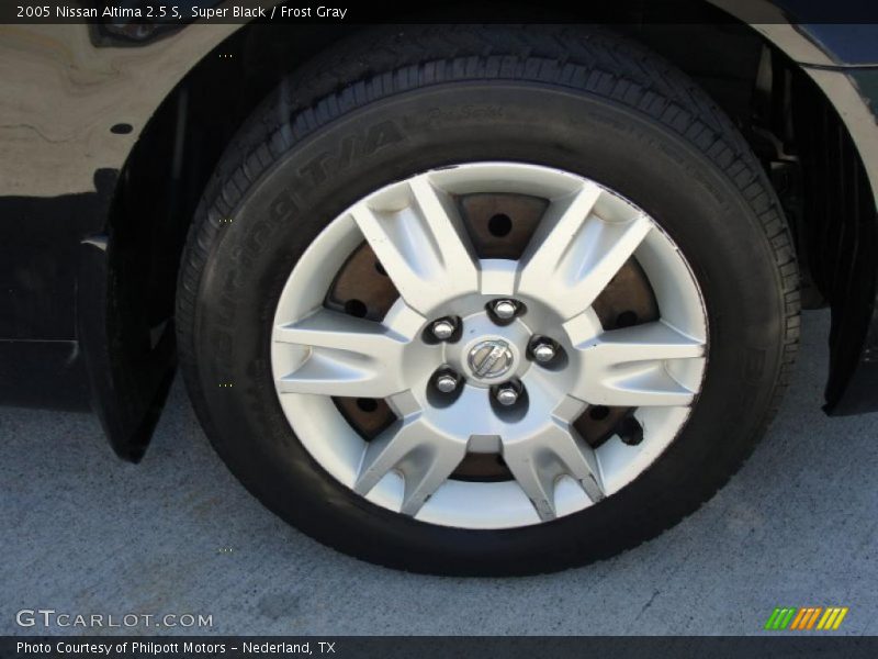 Super Black / Frost Gray 2005 Nissan Altima 2.5 S
