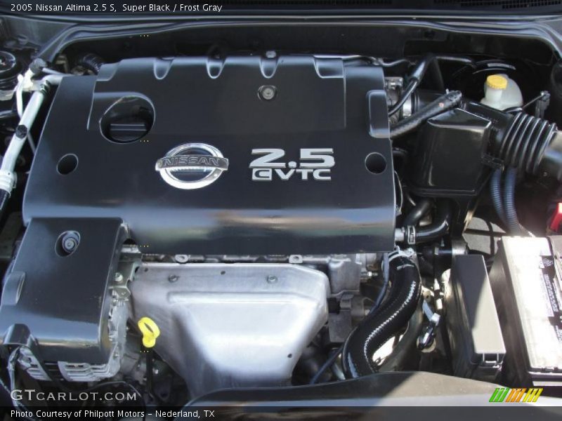 Super Black / Frost Gray 2005 Nissan Altima 2.5 S